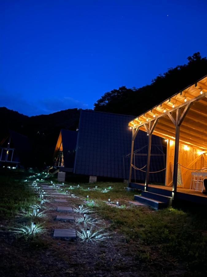 Cabane A-Frame Svinita Exteriör bild