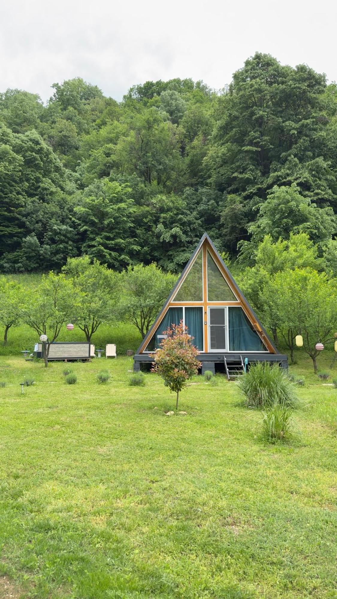 Cabane A-Frame Svinita Exteriör bild